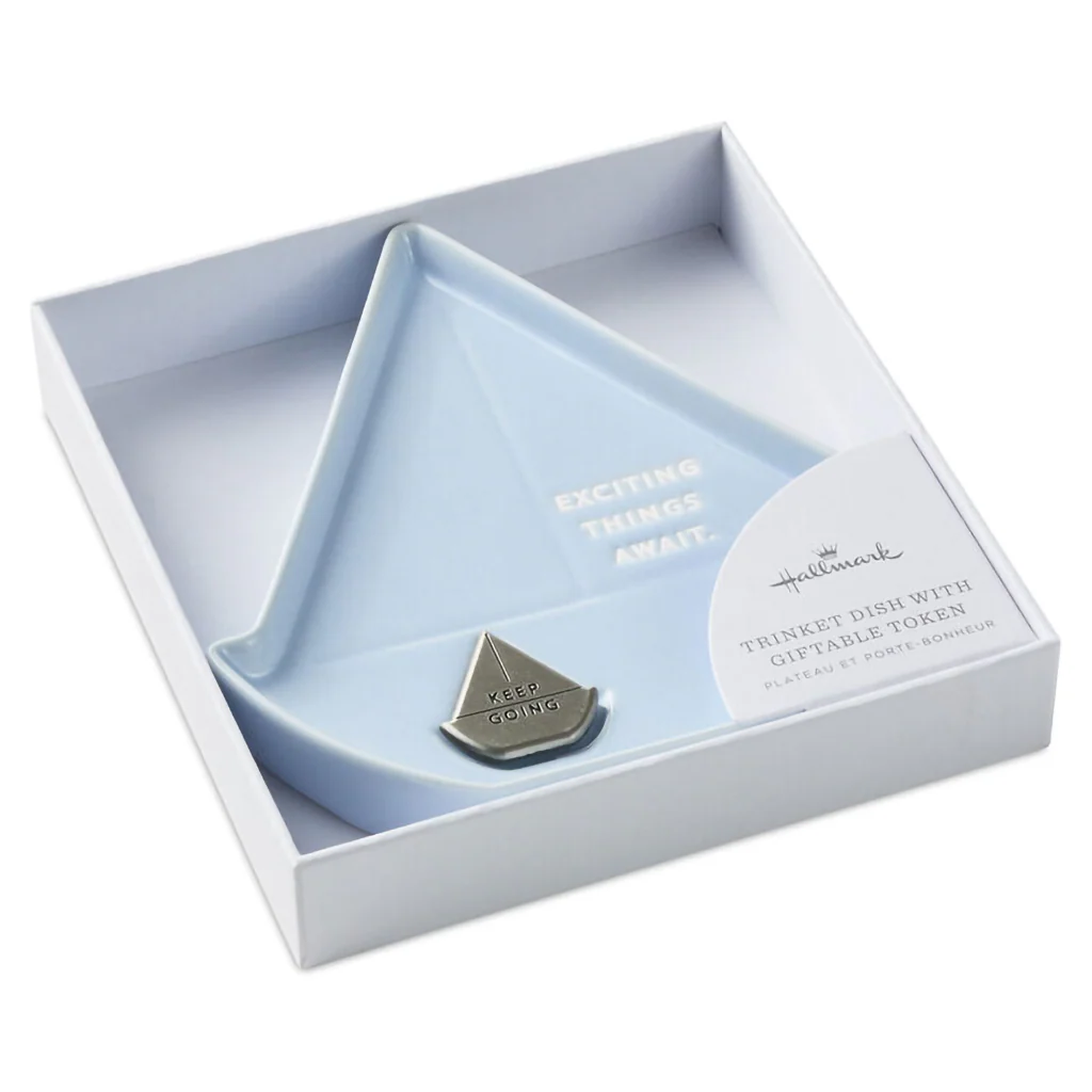 Hallmark : Sailboat-Shaped Trinket Dish With Token - Image 5