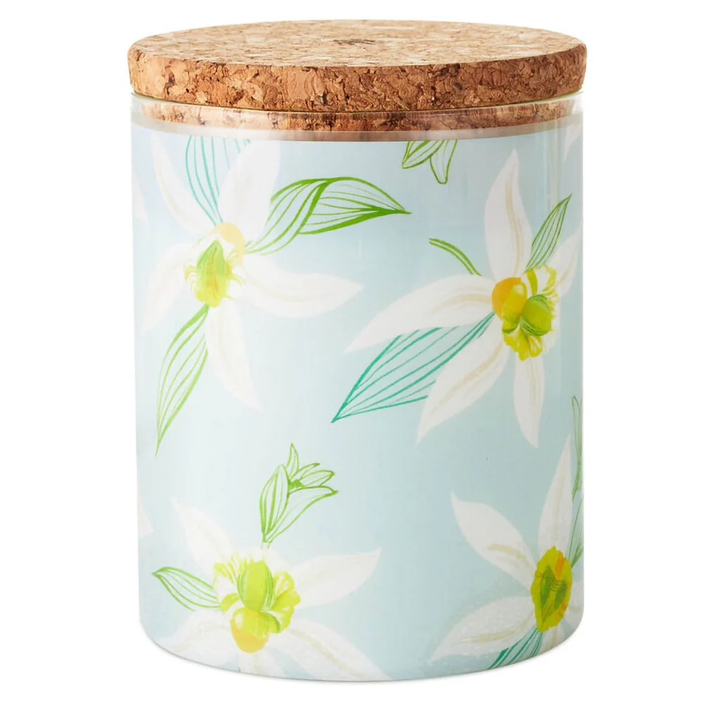 Hallmark : Salted Vanilla and Sandalwood Scented 2-Wick Jar Candle, 14.5 oz.