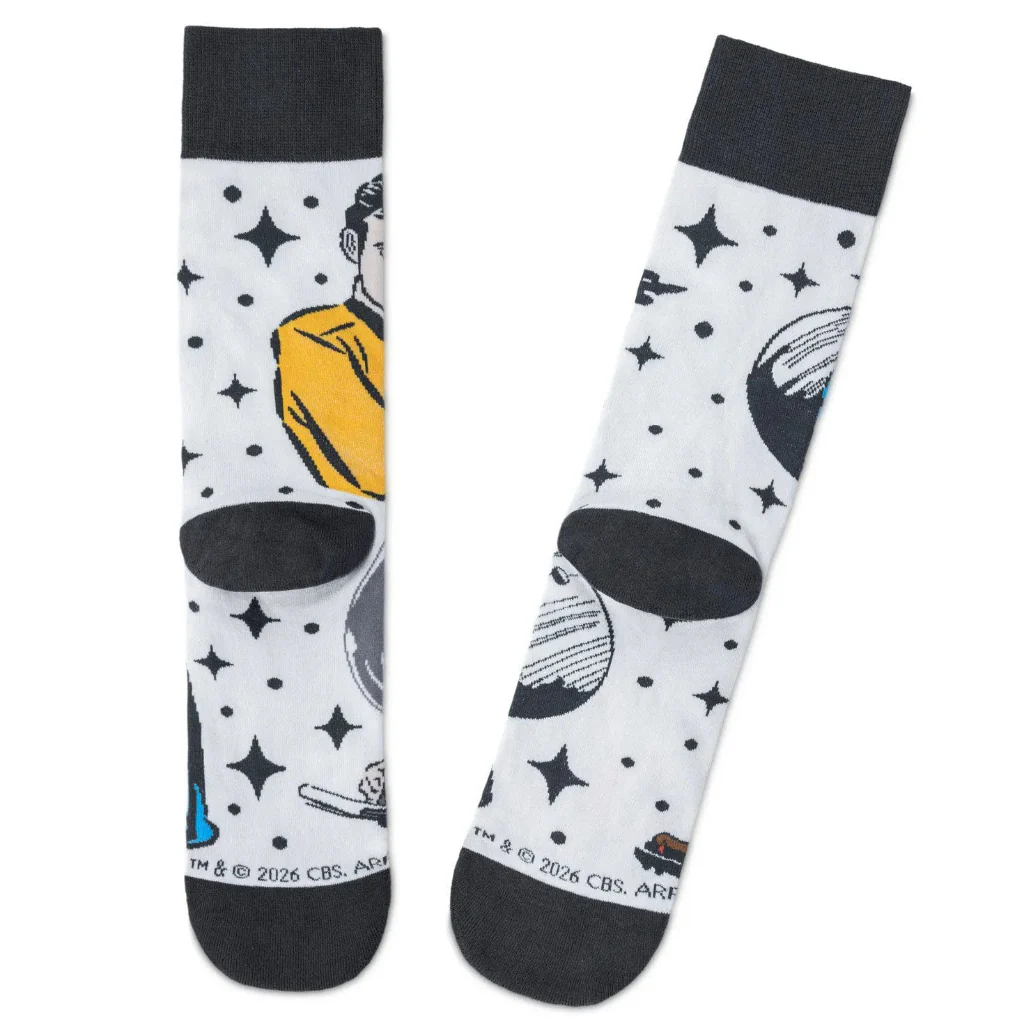 Hallmark : Star Trek™ Crew of the Enterprise Novelty Crew Socks - Image 3