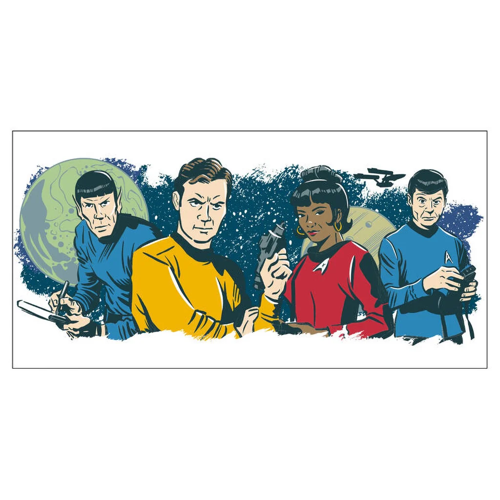 Hallmark : Star Trek™ Enterprise Icons Collectible Drinking Glass, 13.5 oz. - Image 2