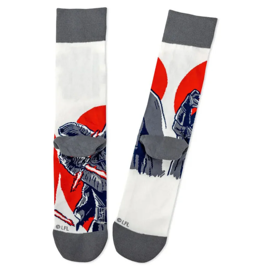 Hallmark : Star Wars™ Dark Side Novelty Crew Socks - Image 2