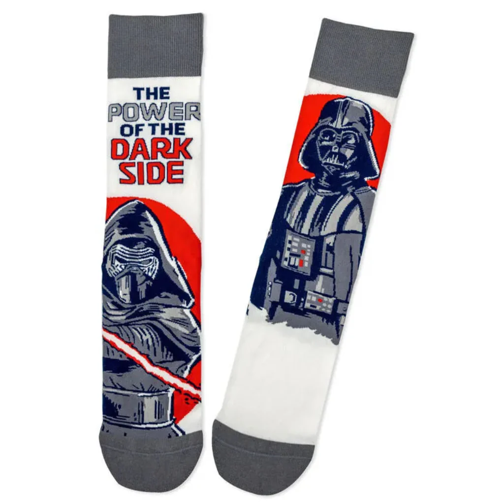 Hallmark : Star Wars™ Dark Side Novelty Crew Socks - Image 3