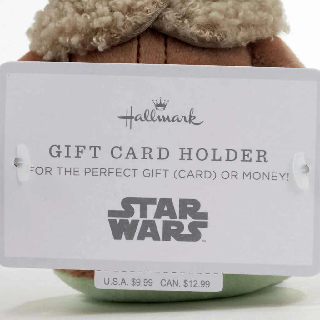 Hallmark : Star Wars: The Mandalorian™ Grogu™ Plush Gift Card Holder - Image 5
