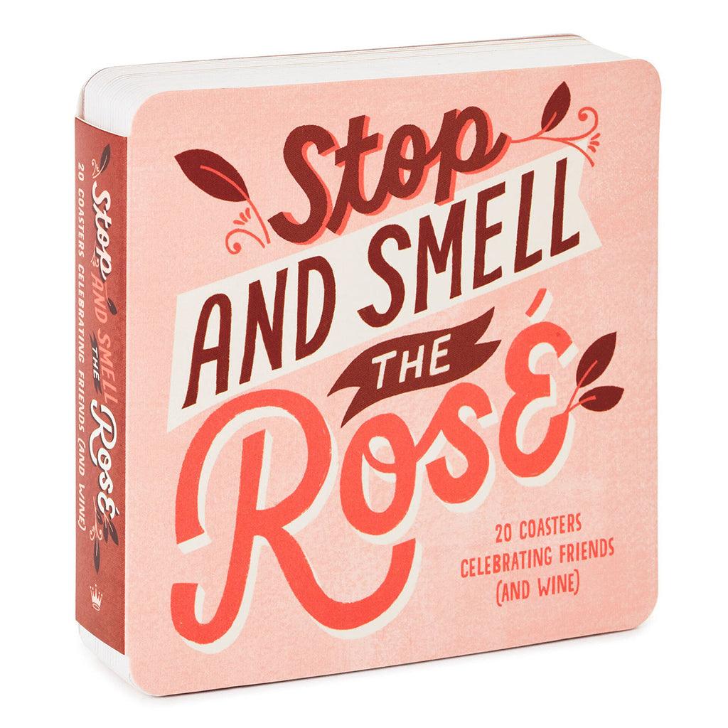 Hallmark : Stop and Smell the Rosé: 20 Coasters Celebrating Friends (And Wine) Book