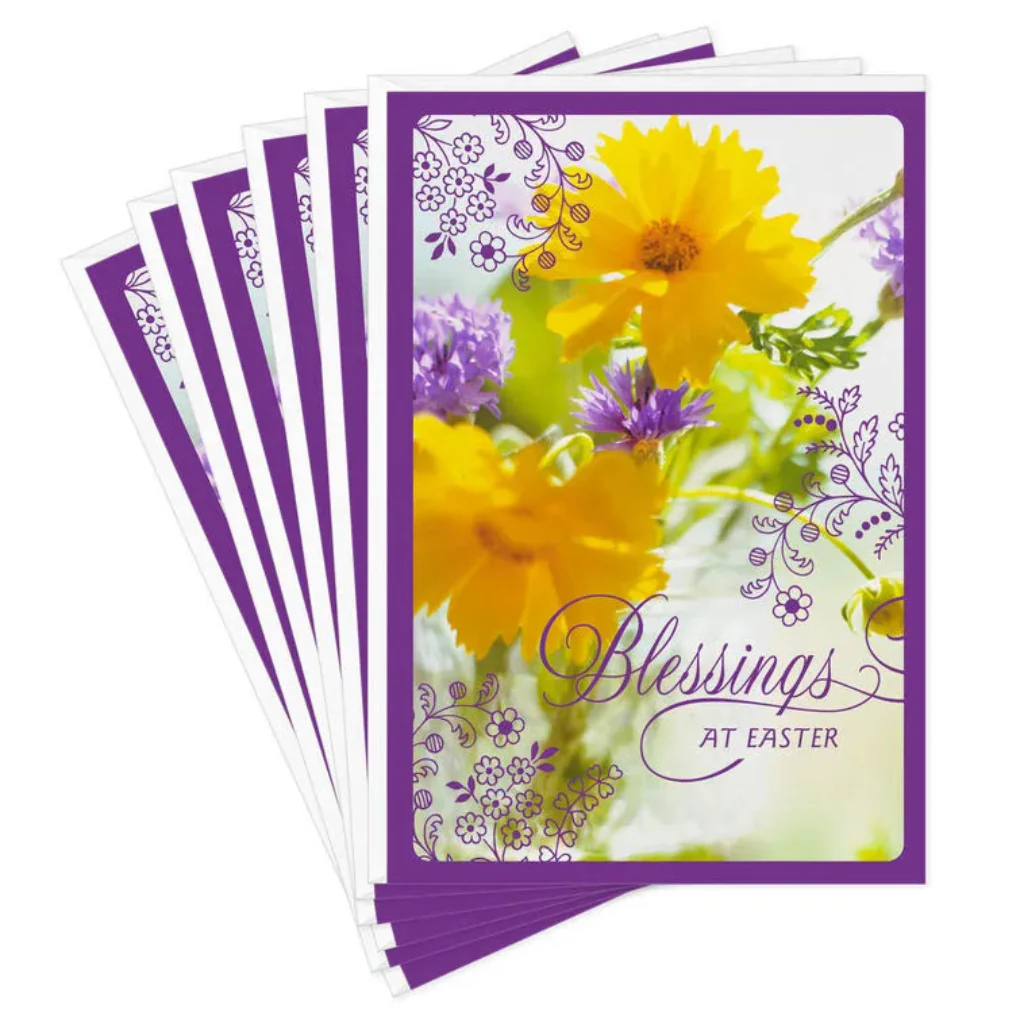 Hallmark : Sunny Spring Blooms Religious Easter Cards