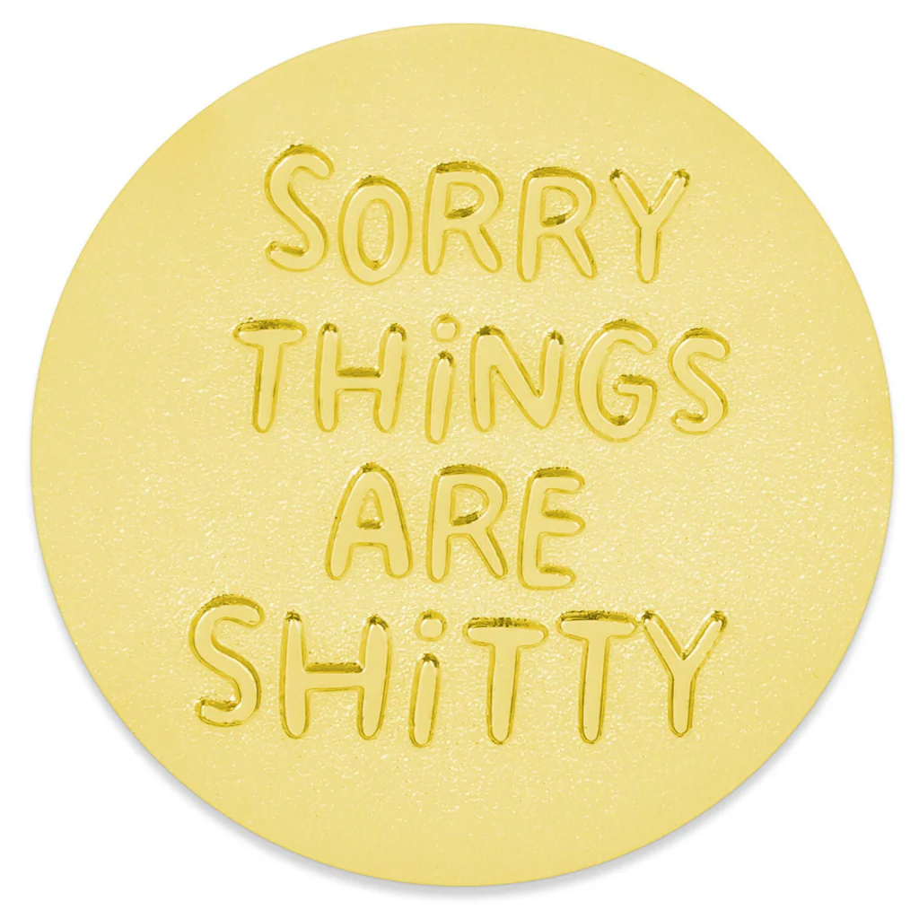 Hallmark : Sweary Toilet Metal Pocket Token - Image 4
