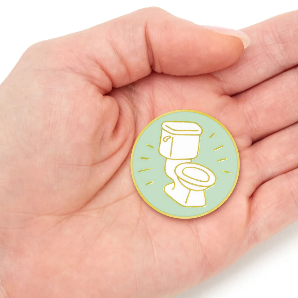 Hallmark : Sweary Toilet Metal Pocket Token - Image 5