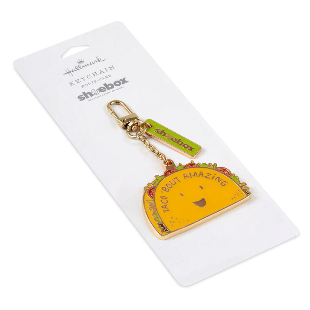 Hallmark : Taco 'Bout Amazing Taco Charm Keychain - Image 4