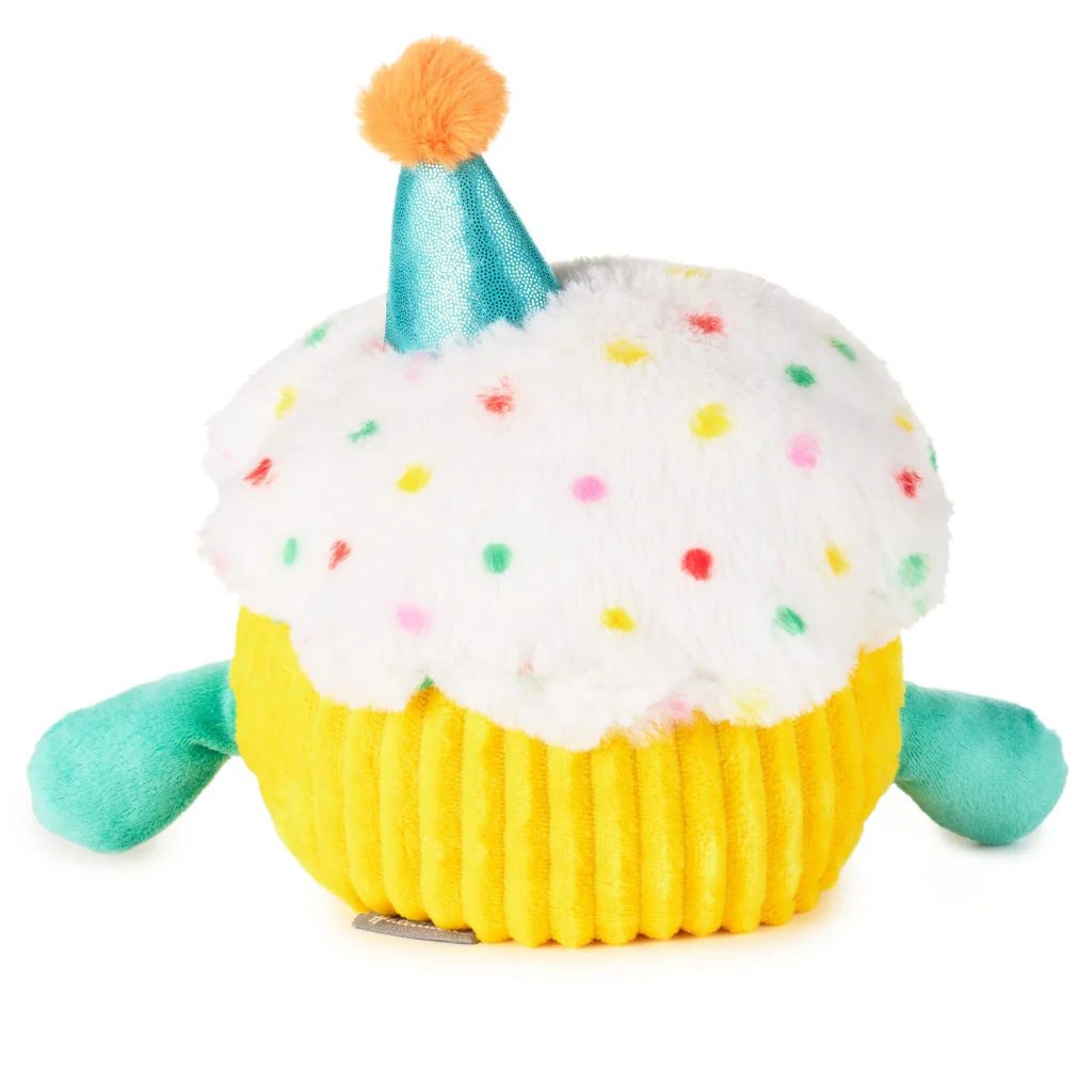 Hallmark : The Best Way to Celebrate Interactive Cupcake Plush and Book With Sound - Image 3