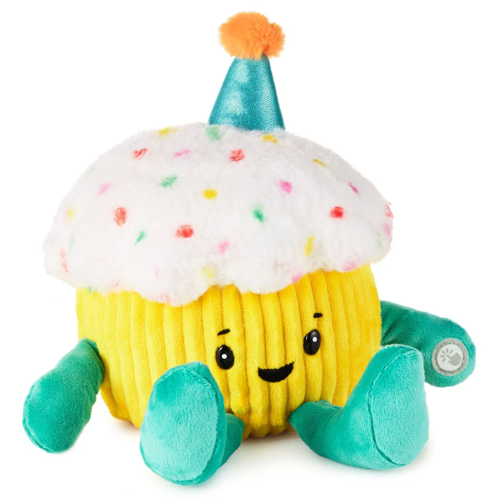 Hallmark : The Best Way to Celebrate Interactive Cupcake Plush and Book With Sound - Image 4