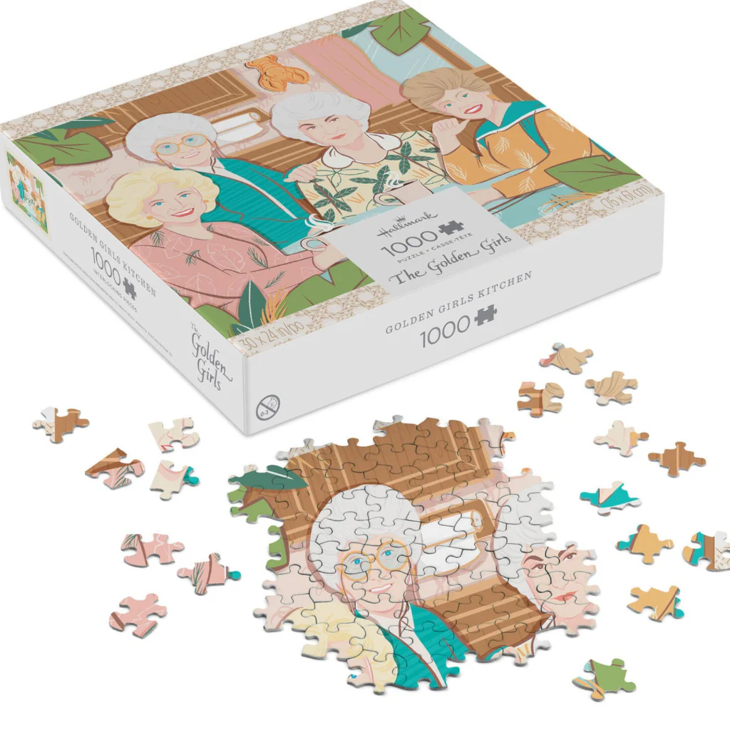 Hallmark : The Golden Girls at the Kitchen Table 1000-Piece Puzzle - Image 2