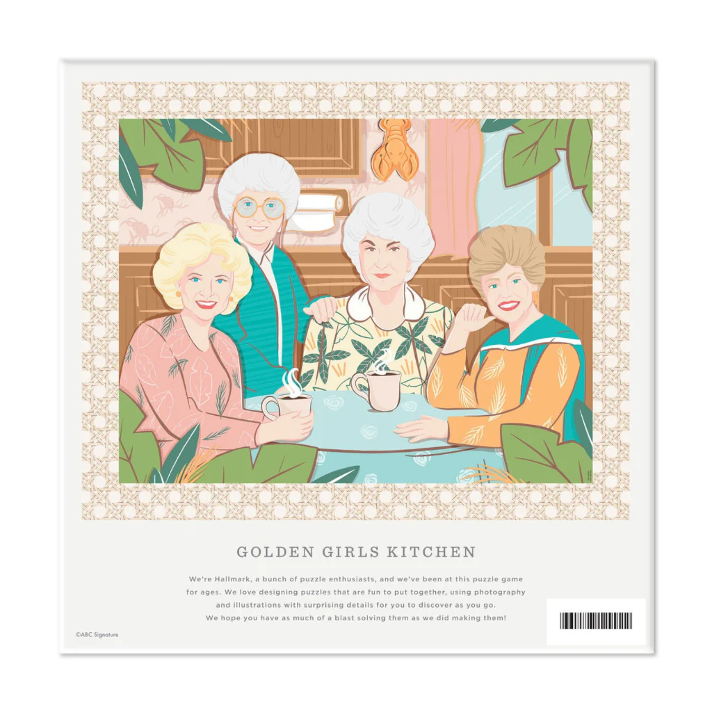 Hallmark : The Golden Girls at the Kitchen Table 1000-Piece Puzzle - Image 4