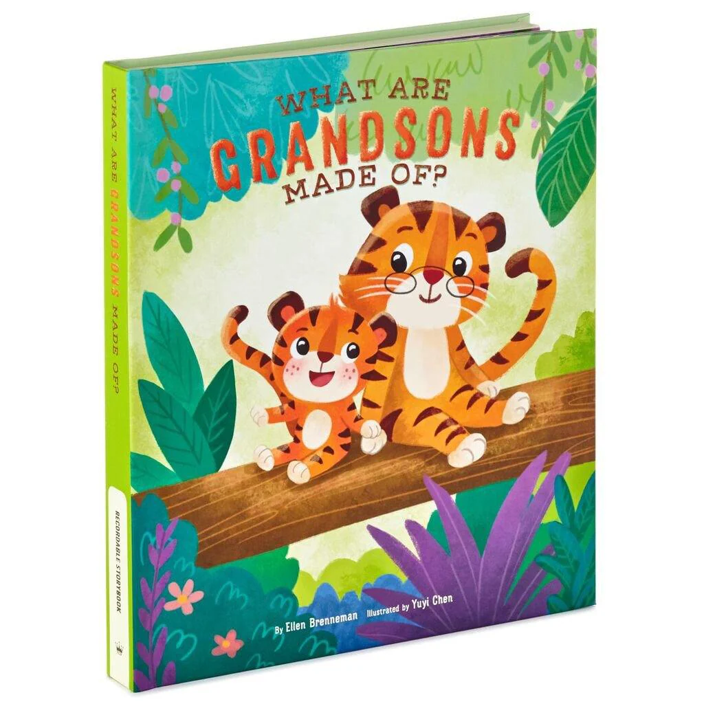 Hallmark : What Are Grandsons Made Of? Recordable Storybook