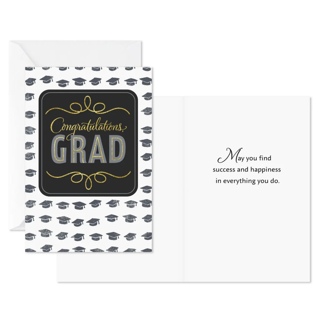 Hallmark : Wishes for Success Assorted Graduation Cards - Image 4