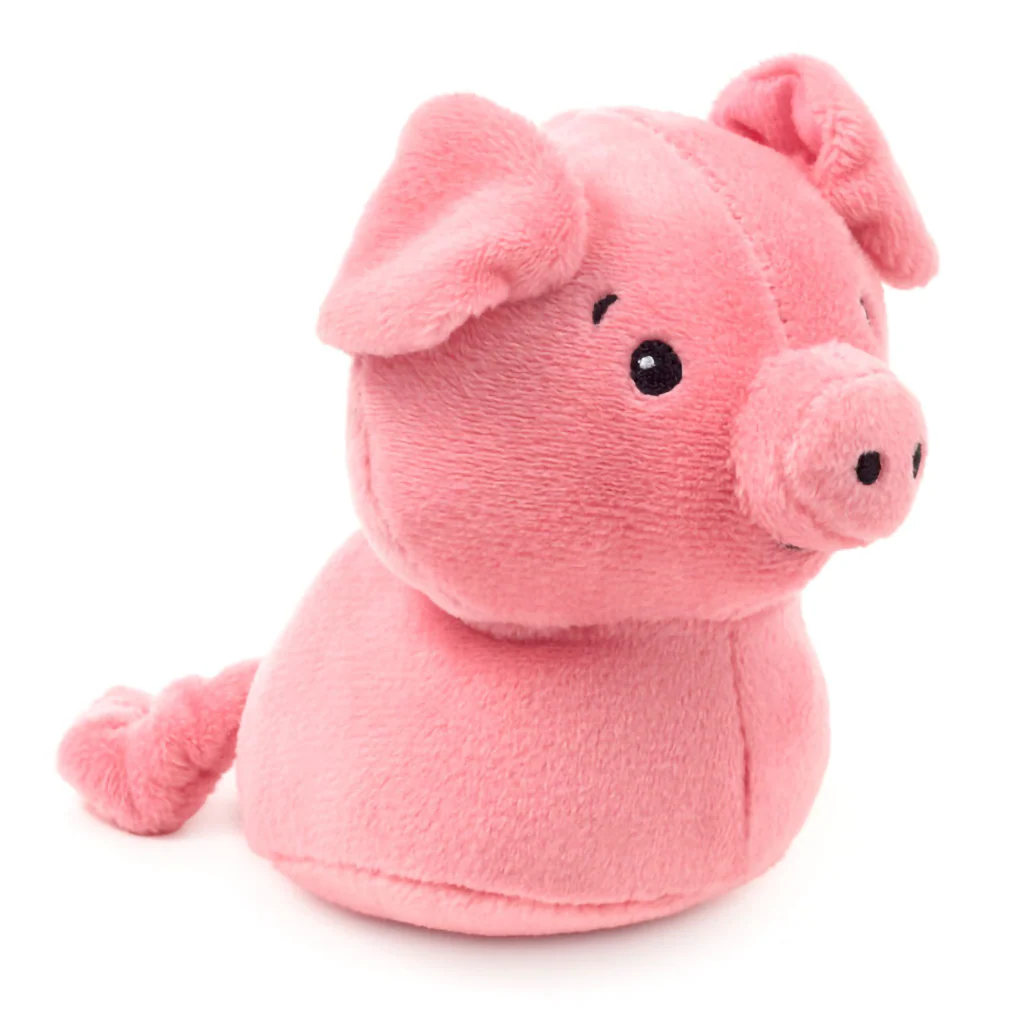 Hallmark : Zip-Along Pig Plush Toy