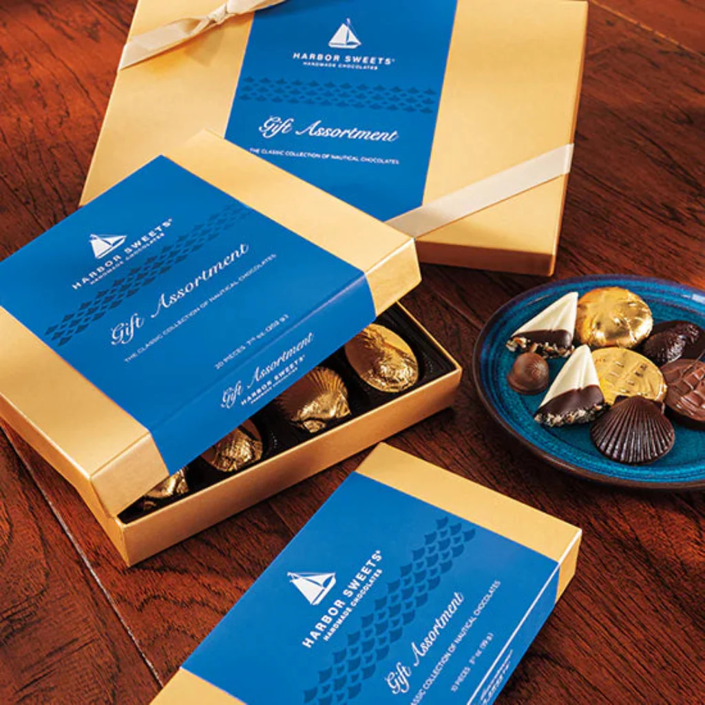Harbor Sweets : Nautical Chocolate Gift Boxes - 20 PC