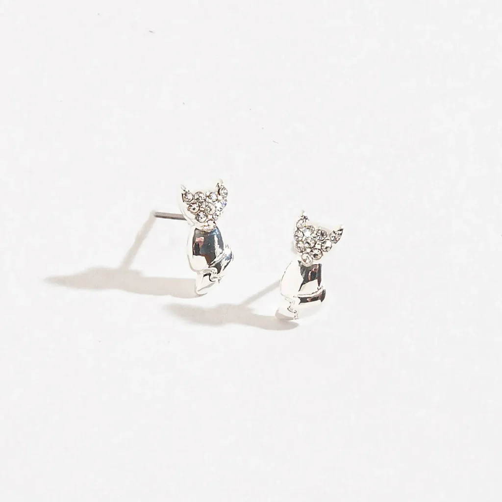 Howards Inc : Cat Pave Ear Sense Earrings