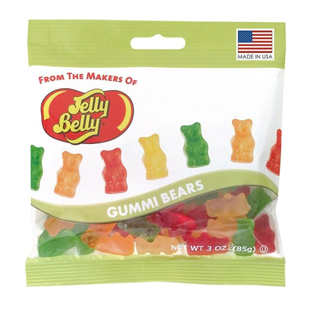 Jelly Belly : Gummi Bears 3 oz Grab & Go® Bag