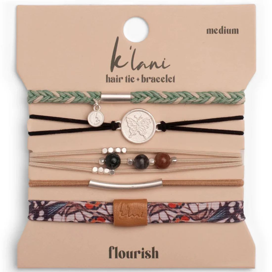 K Lani : Flourish Hair Tie Bracelet