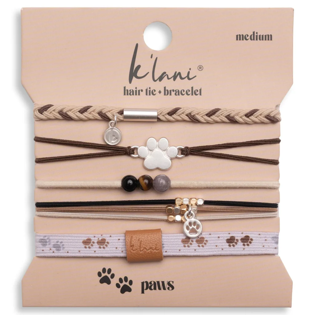 K Lani : Paws Hair Tie Bracelet