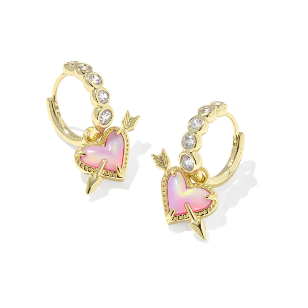 Kendra Scott : Ari Heart Arrow Earrings