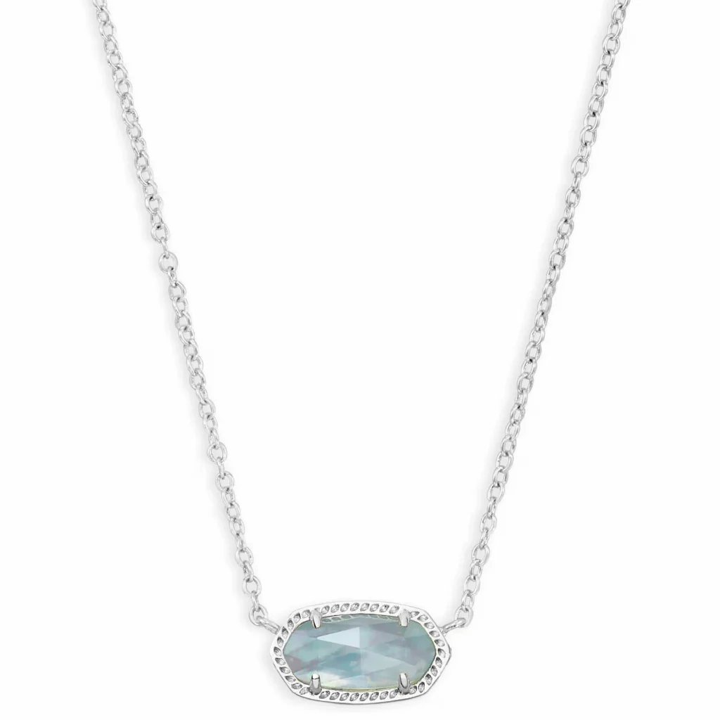 Kendra Scott : Elisa Silver Pendant Necklace - Image 3