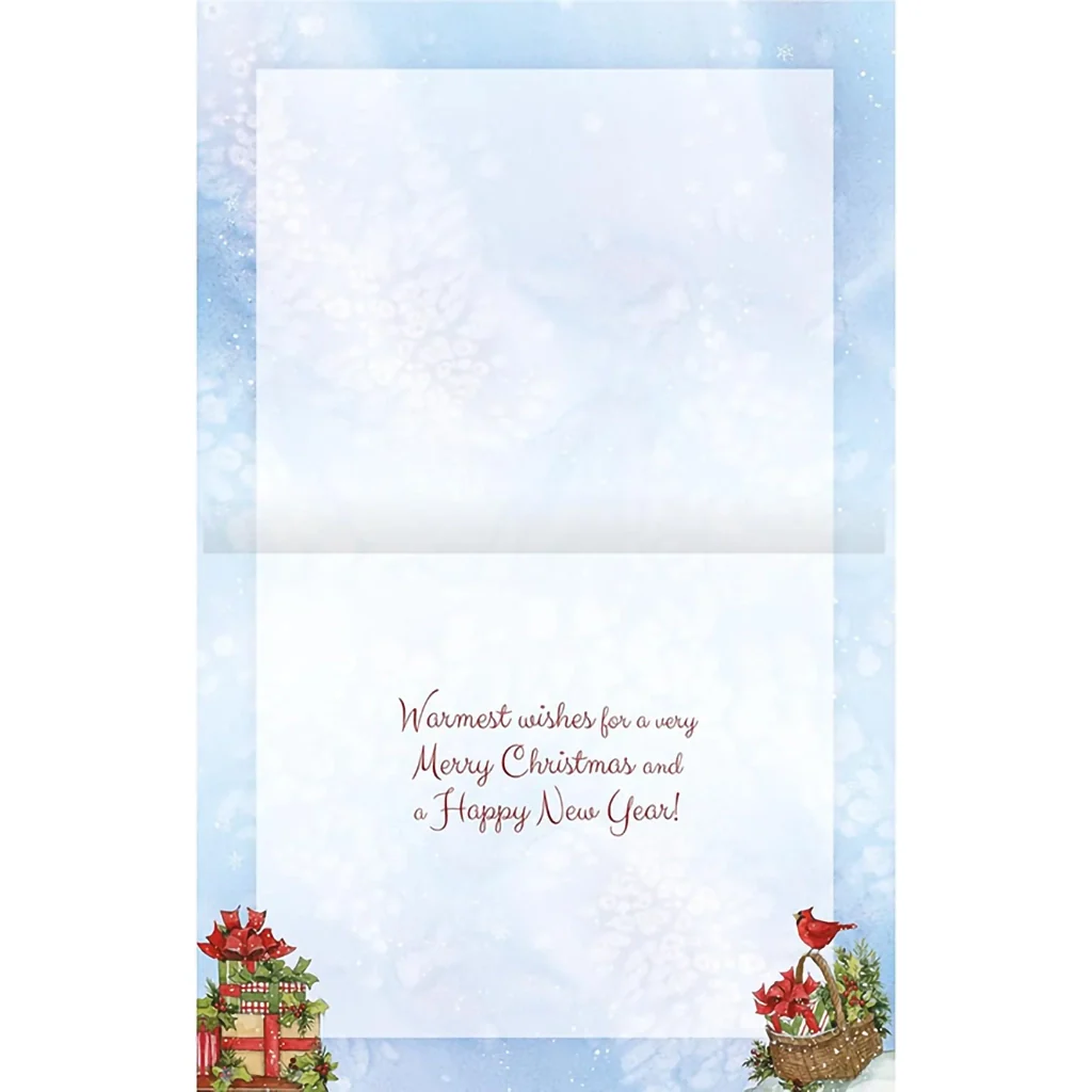 Lang : Winter Birds Boxed Cards - Image 2
