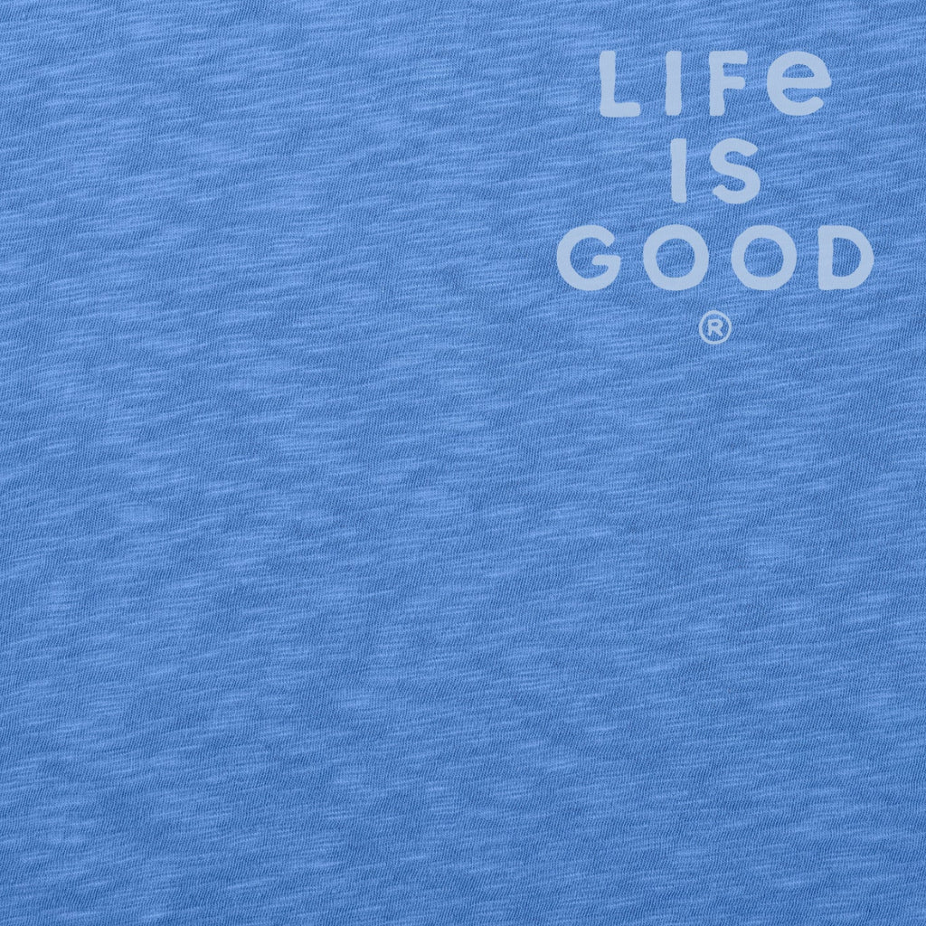 Life Is Good : Men's Black Lab Retrievin Crusher T-shirt - Image 4