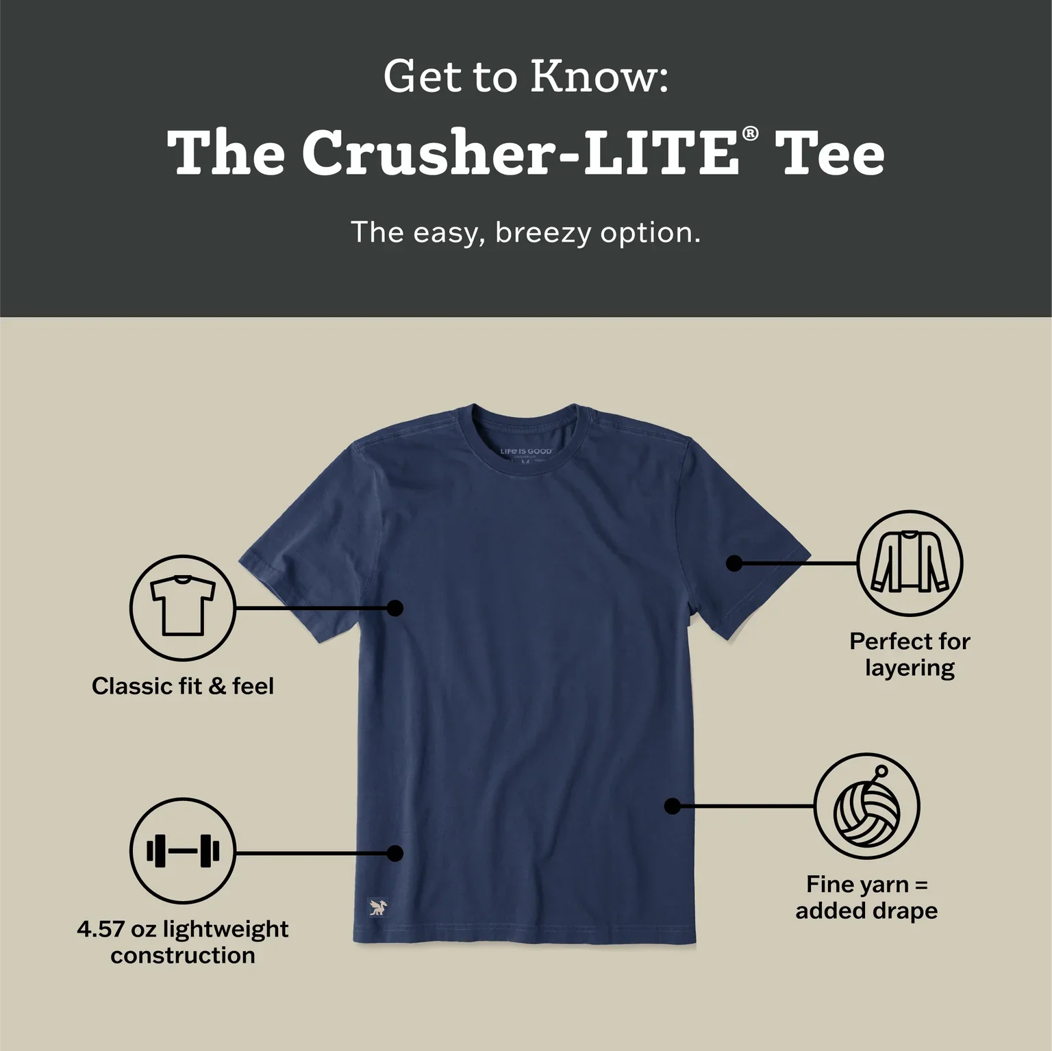 Life Is Good : Men's Buck in The Outdoors T-Shirts - Image 4