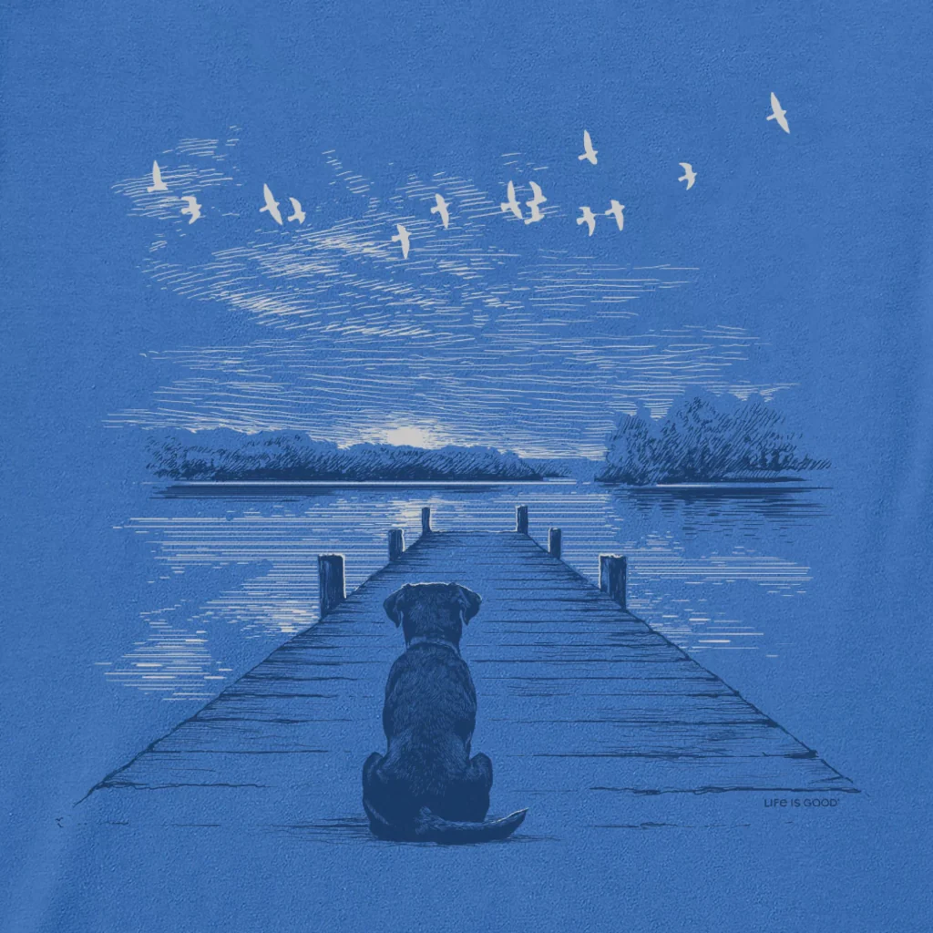 Life Is Good : Men's Dockside Companion T- Shirt - Image 2
