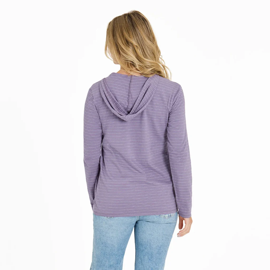 Life Is Good : Moon & Star Hooded Tee - Image 3