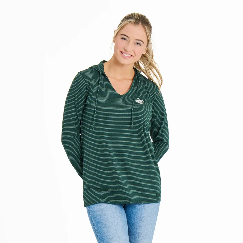 Life Is Good : Wildflowers Hooded Tee