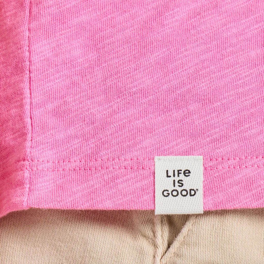 Life Is Good : Women's Embroidered Graphic T-shirt - Image 2