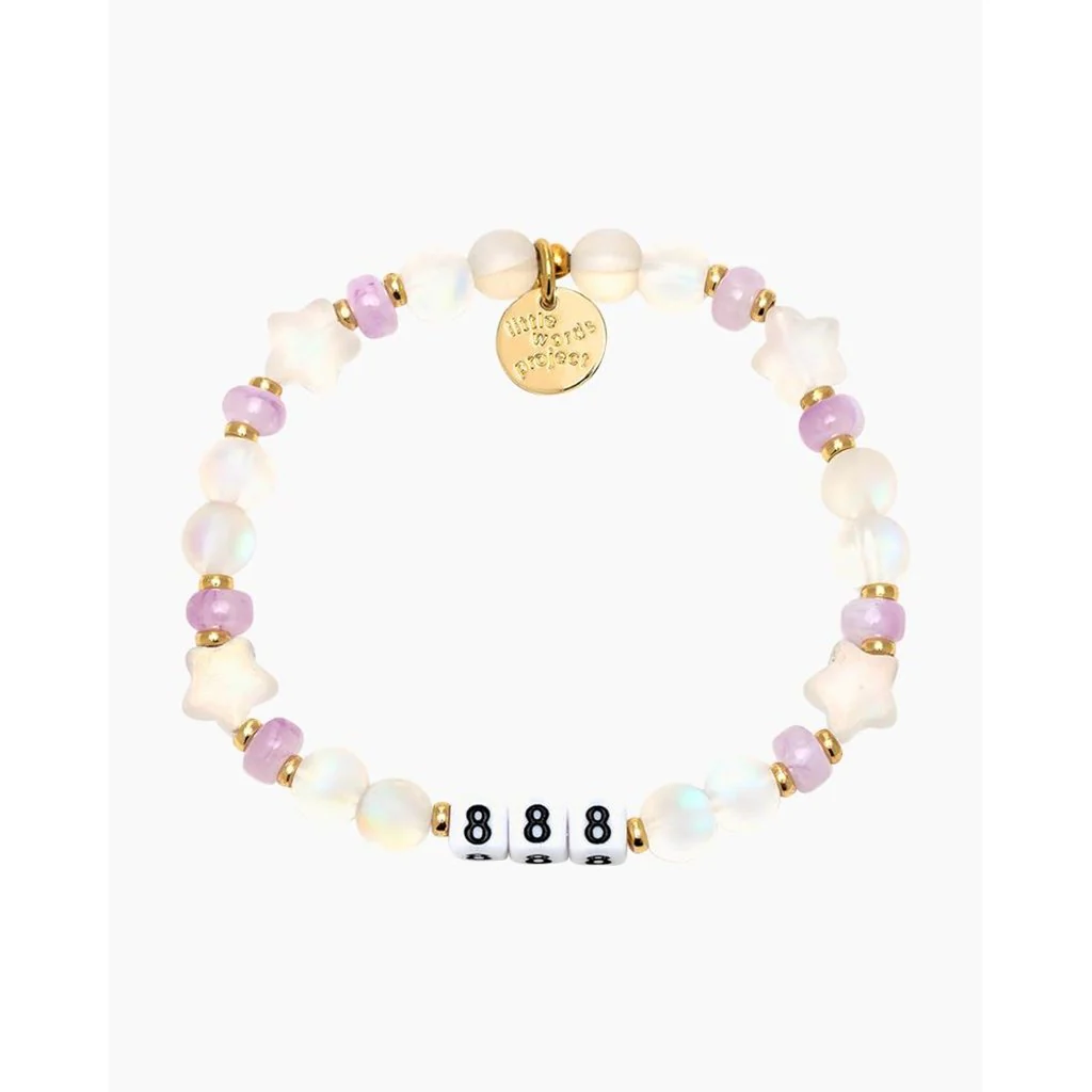 Little Words Project : 888 - Angel Numbers Bracelet - S/M