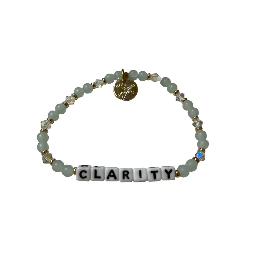 Little Words Project : Clarity-Recycled Glass