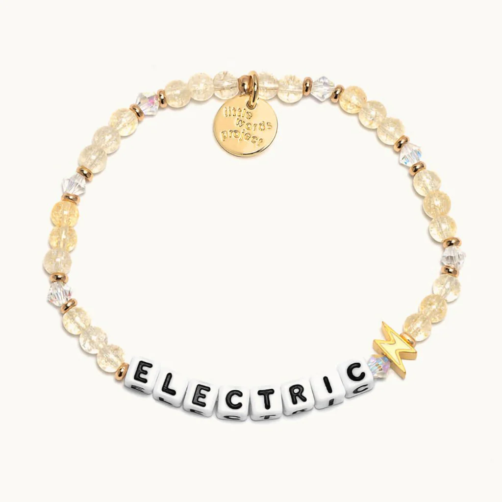 Little Words Project : Electric- Feelin' Lucky - Lightening - S/M