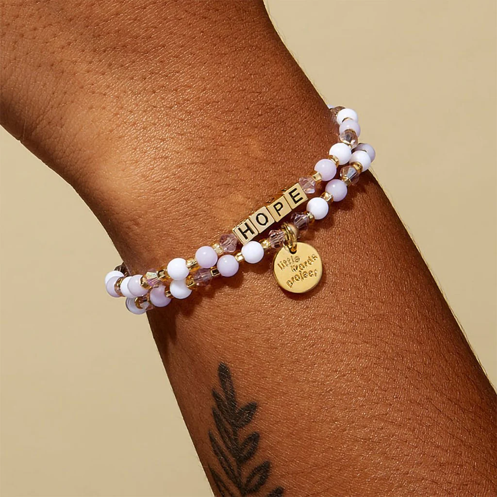 Little Words Project : Hope - Gold Era - Lilac Petals - S/M - Image 2
