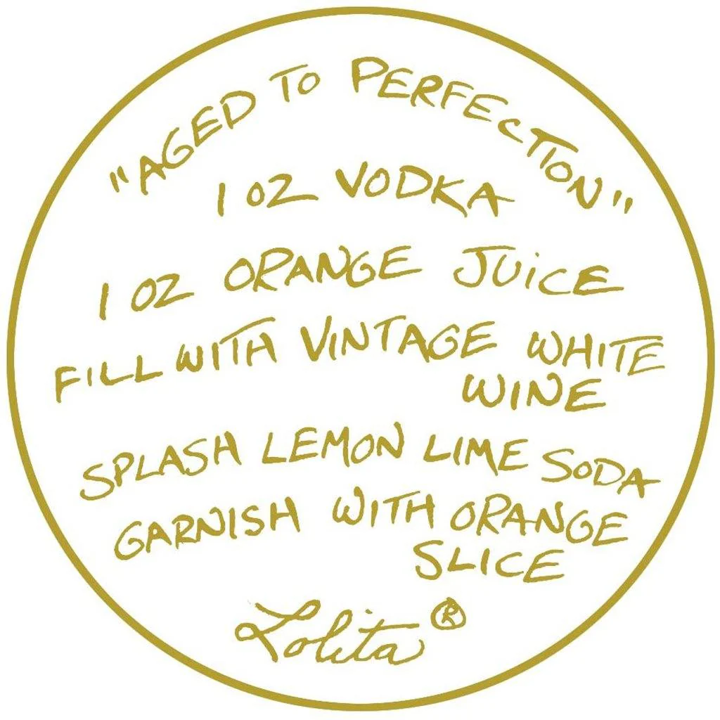 Lolita : Aged to Perfection Wine Glass - Image 3