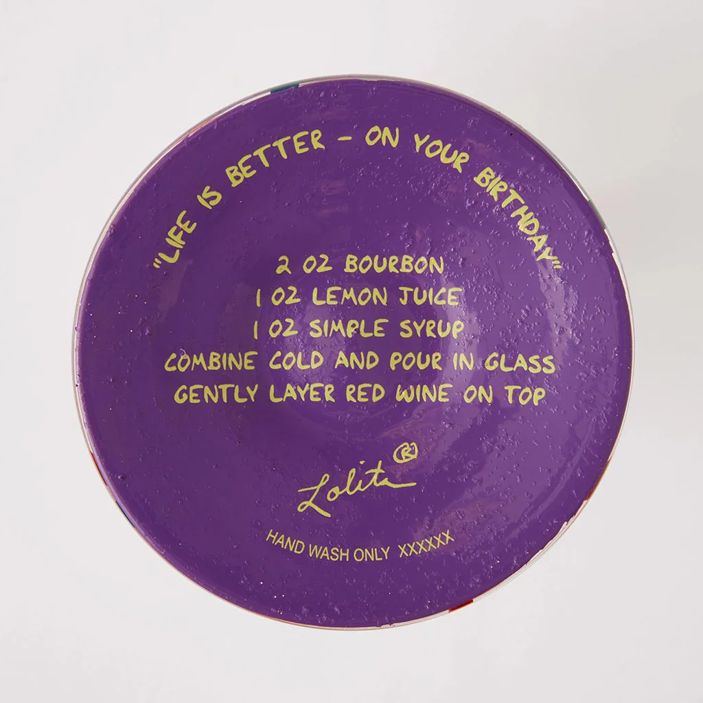 Lolita : Life is Better on Your Birthday Wine Glass - Image 5