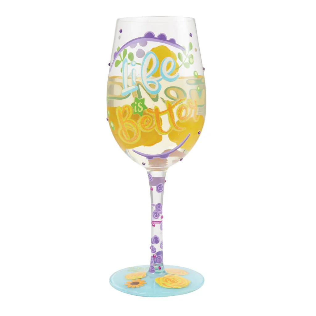Lolita : Life with Friends Wine Glass