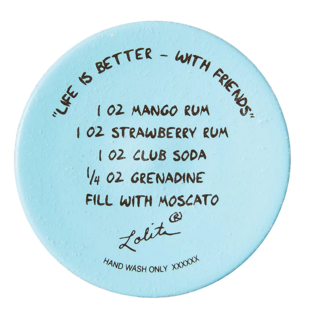 Lolita : Life with Friends Wine Glass - Image 5