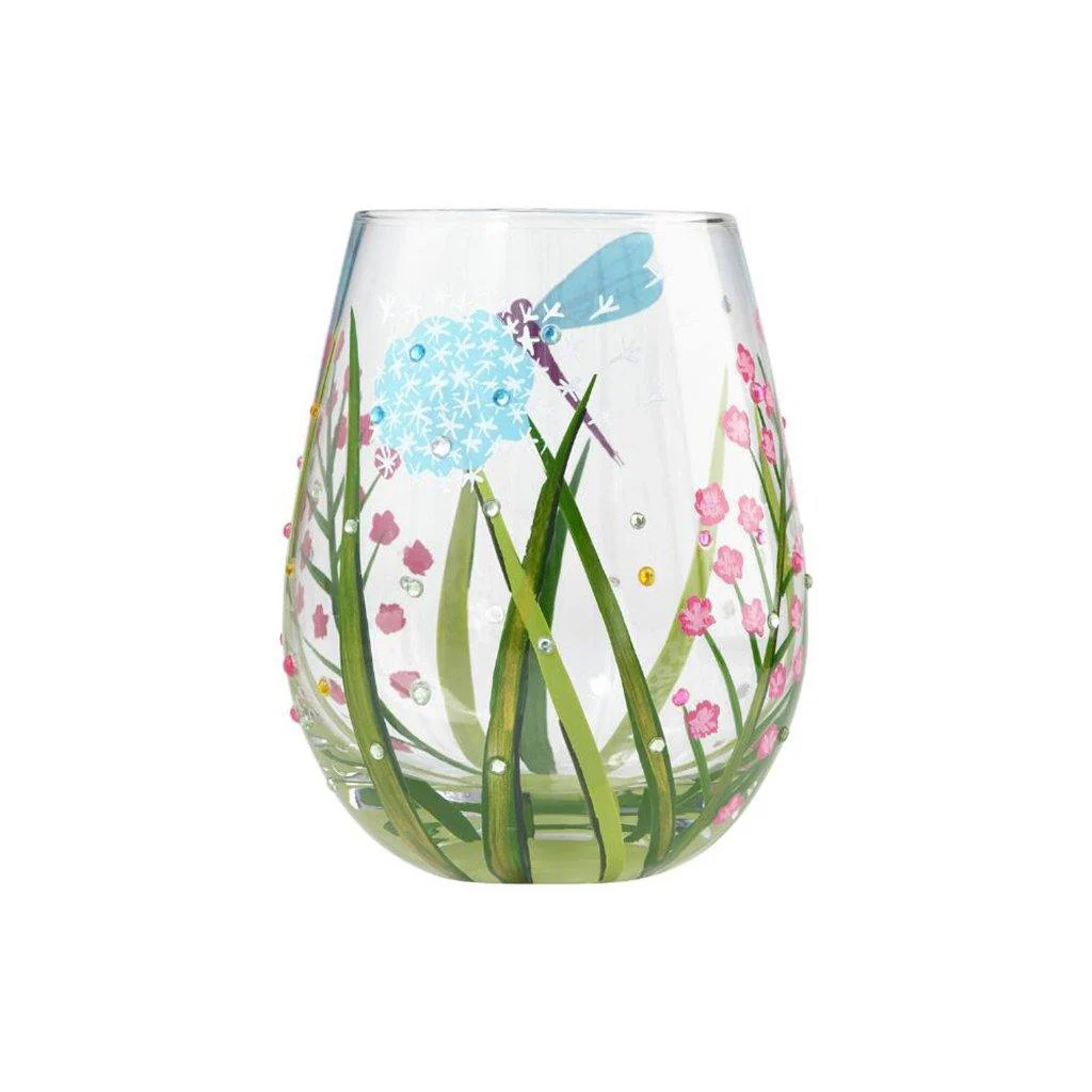 Lolita : Stemless Glass Dragonfly - Image 3