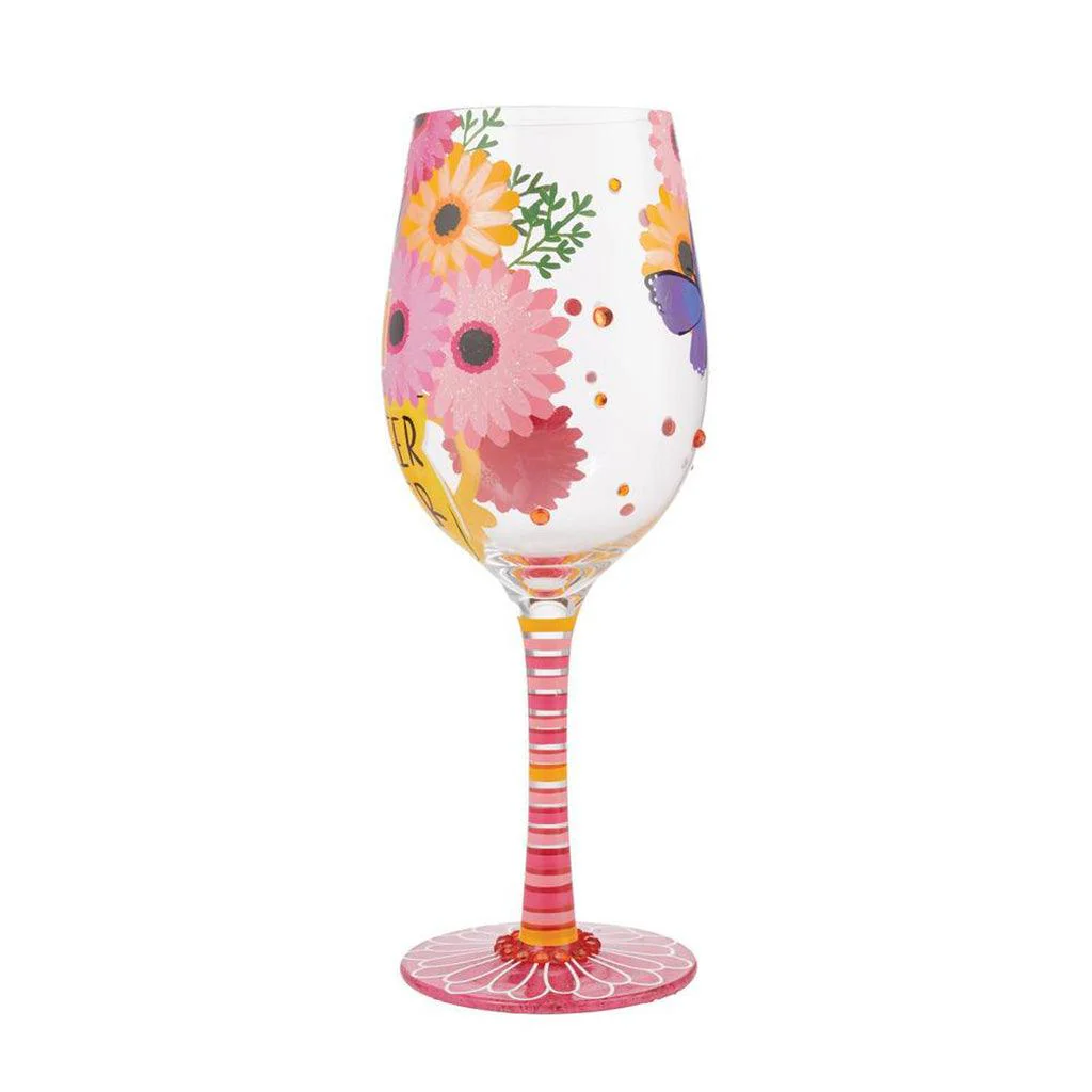 Lolita : Wine Glass Best Sister Ever - Image 2