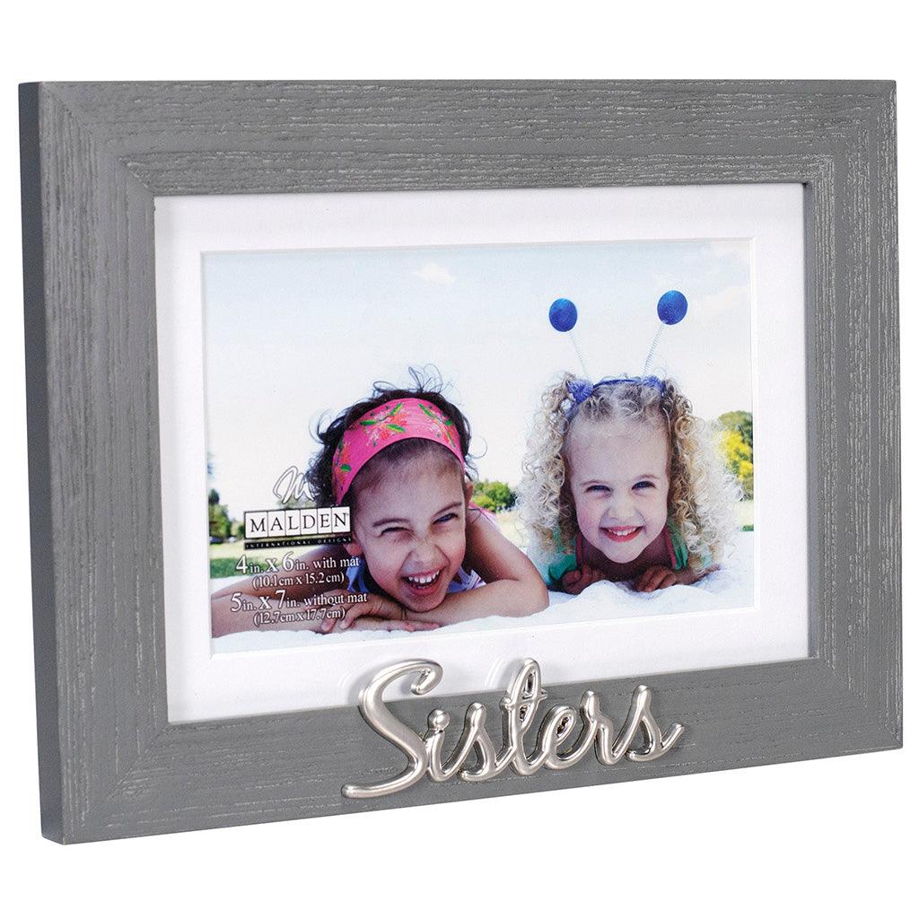 Malden : Sisters Photo Frame 4x6 or 5x7