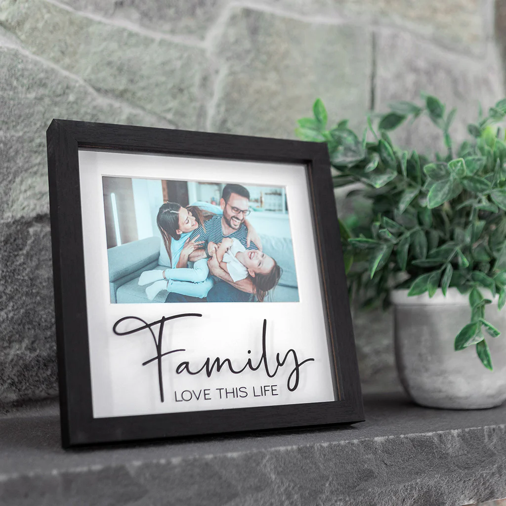 Malden : Family Love This Life Photo Frame - 4x6 - Image 3