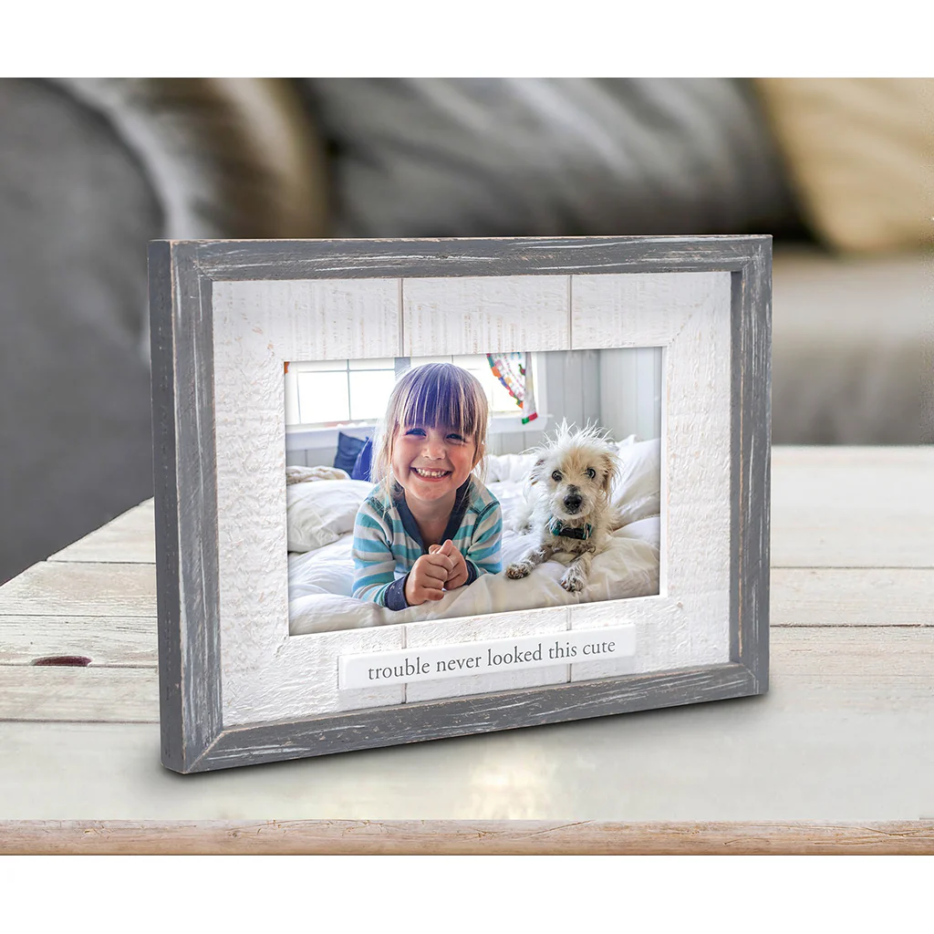 Malden : Trouble Never Looked So Cute Photo Frame - 4x6 - Image 2