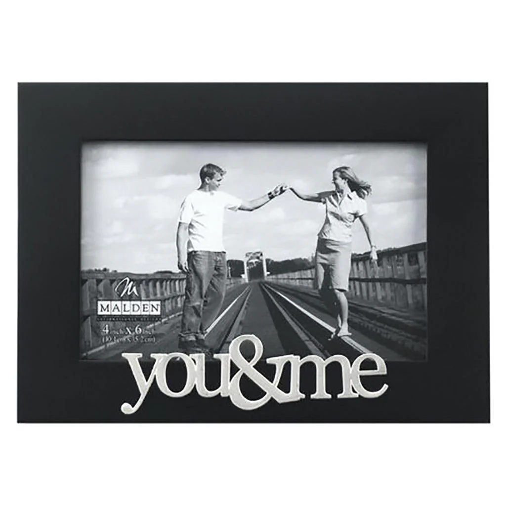Malden : You & Me Expressions Photo Frame - 4x6 - Image 2