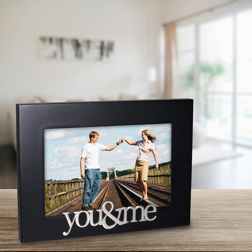 Malden : You & Me Expressions Photo Frame - 4x6 - Image 3