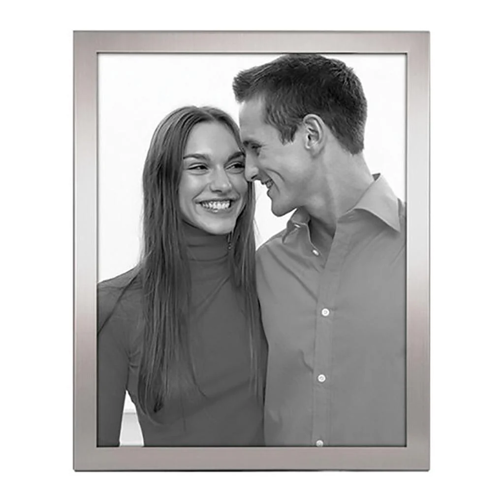 Malden : Silver Essential Fashion Metal Photo Frame - 4x6