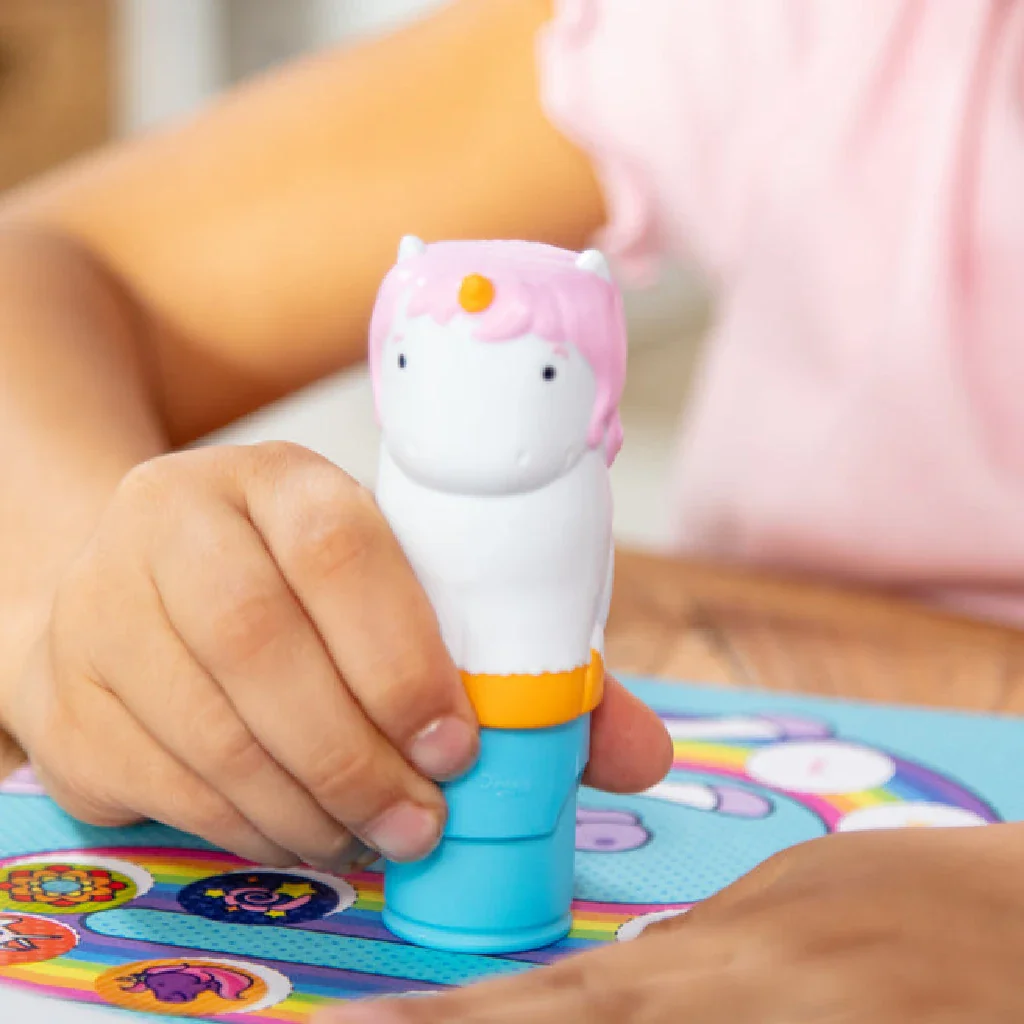 Melissa & Doug : Activity Pad & Sticker Stamper - Unicorn - Image 5